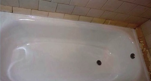 Реставрация ванны жидким акрилом | Нагатинская