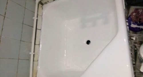 Обновление душевого поддона акрилом | Нагатинская